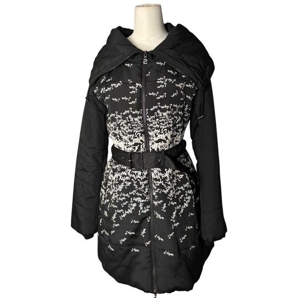 DESIGUAL |  Asico  Black Puff Jacket - Picture 1 of 9